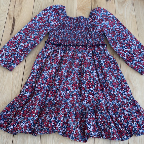 Floral Smocked Twirl Dress - Picture 7 of 7